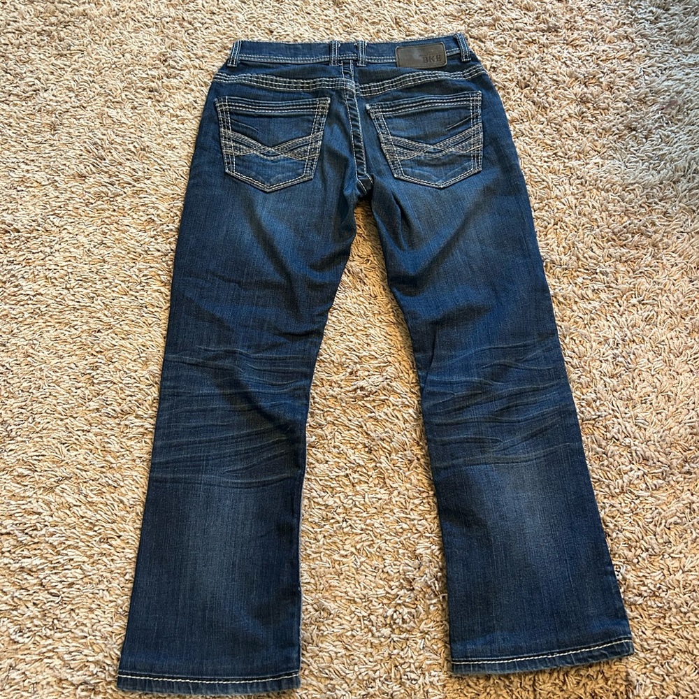 Aiden Dark Blue Boot Cut Jeans